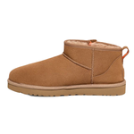 UGG CLASSIC ULTRA MINI ZIP BOOT CHESTNUT