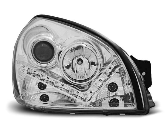 Передние фары Hyundai Tucson daylight chrome