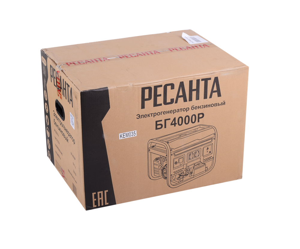 Электрогенератор Ресанта БГ 4000 Р - [3 кВт / 220V]