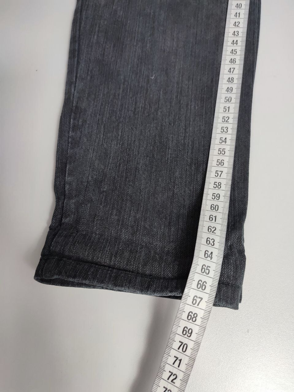 Джинсы темно-серые 44 размер