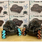 Машинка Танк на Р/У со стреляющим орбизом "TANK FIGHT - Dual Mode" с LED подсветкой и музыкой