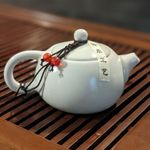 Чайник "белый", фарфор