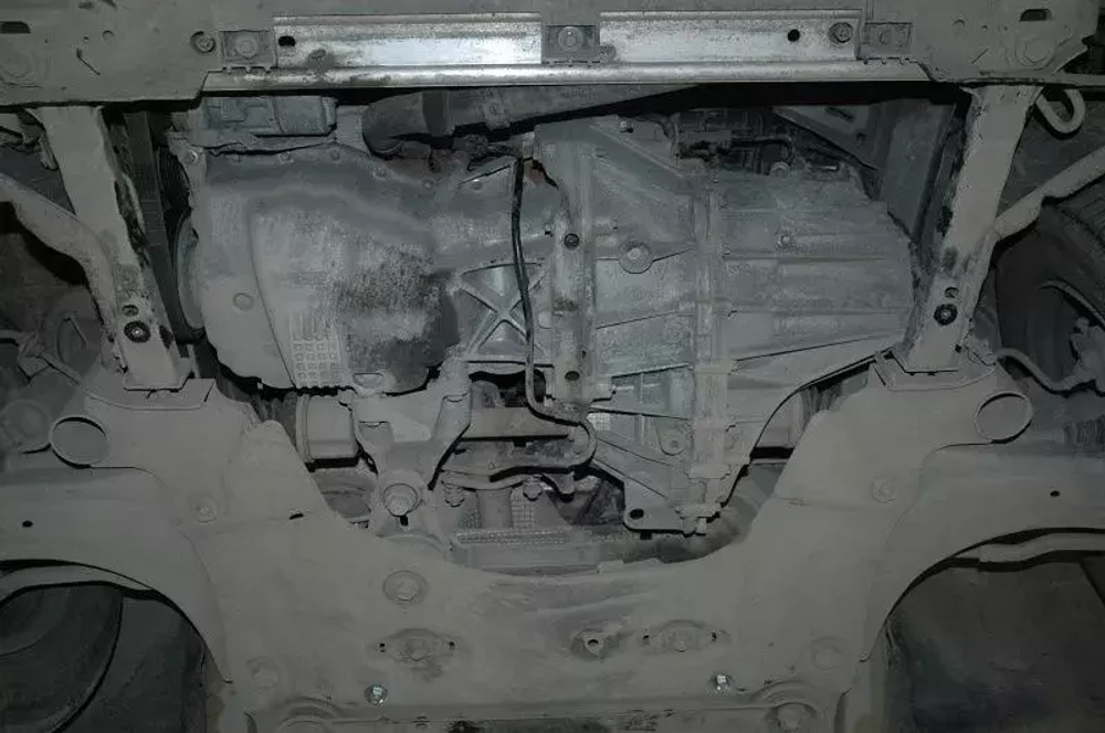 Защита картера и КПП Sheriff для Renault Scenic III 2009-2016 арт.18.2417