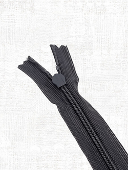 Молния потайная неразъемная, Т3 20 см (нейлон) цвет 311 темно-серый