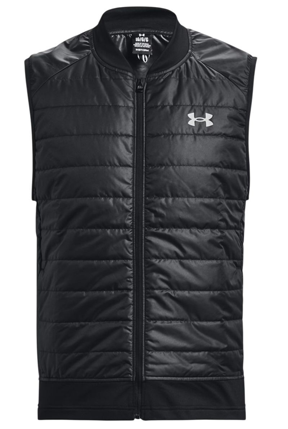 Мужская теннисная жилетка Under Armour Launch Insulated Vest - черный