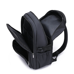 Рюкзак мужской городской повседневный пикник для отдыха, черный / красный уценка