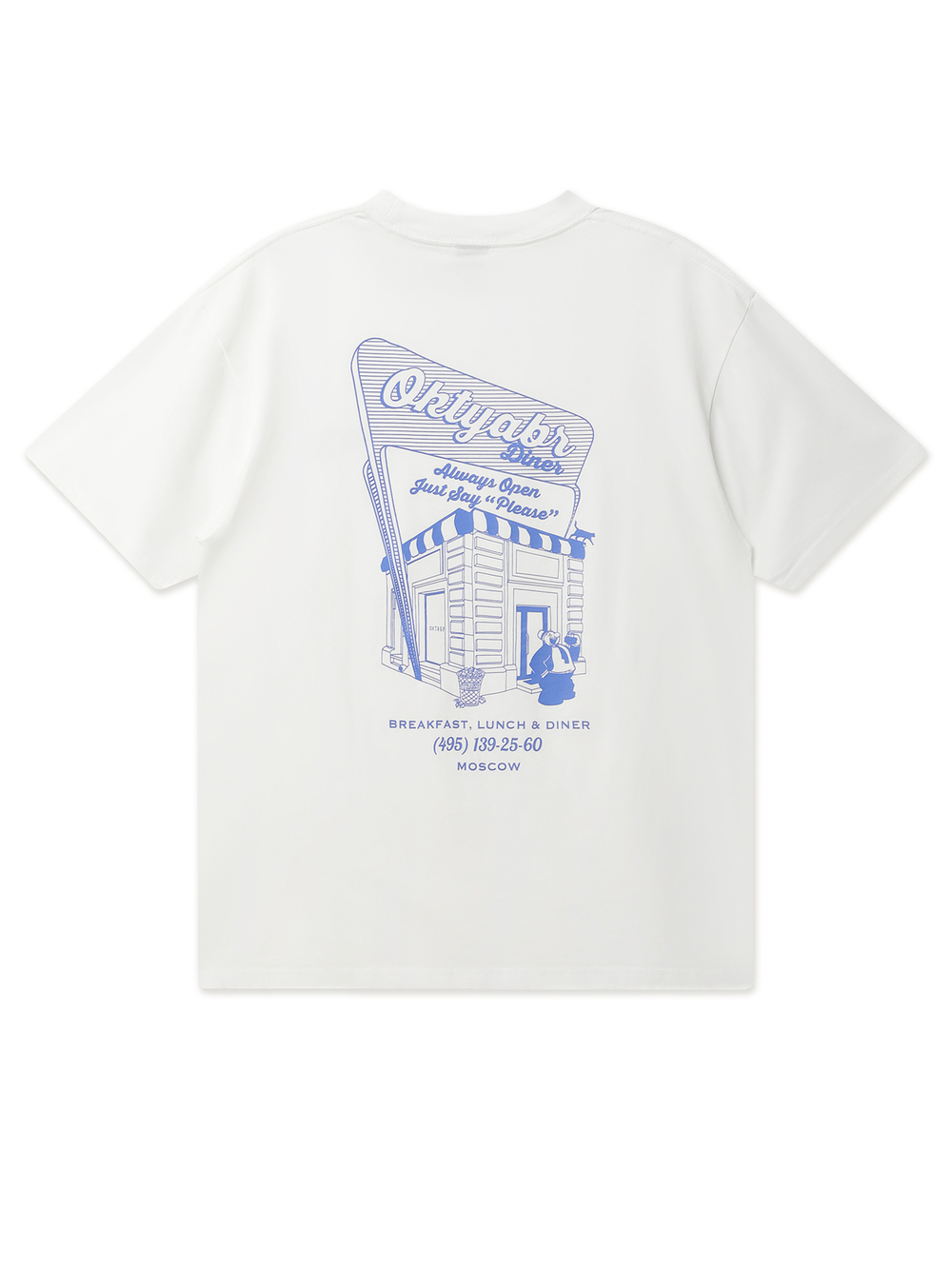 Мужская Футболка Diner