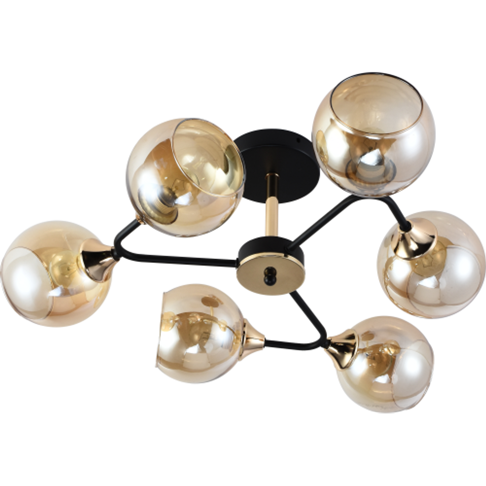 Люстра Rivoli Alison 3138-306 6 х Е27 60 Вт модерн | Rivoli