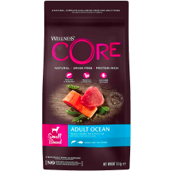 Core (беззерновой) корм для собак мелких пород с лососем и тунцом (Adult Ocean Small Breed)