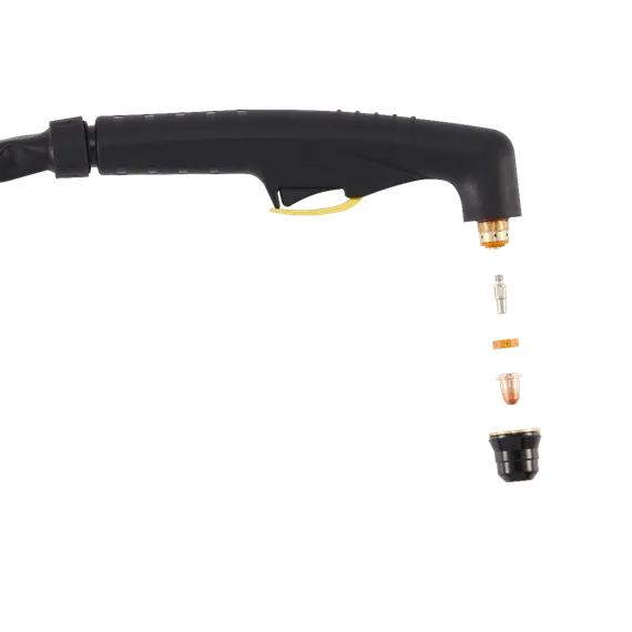 Плазменный резак CutLine S-45 (4м, М16*1,5) OSA START ST45-4000 — промышленный аппарат воздушно-плазменной резки для цеха, 400 А