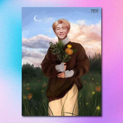 Арт принт / ediskard / BTS / Намджун