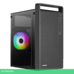 Корпус AeroCool CS-109-G-BK-v1 без БП Black (ACCS-PC17013.11)