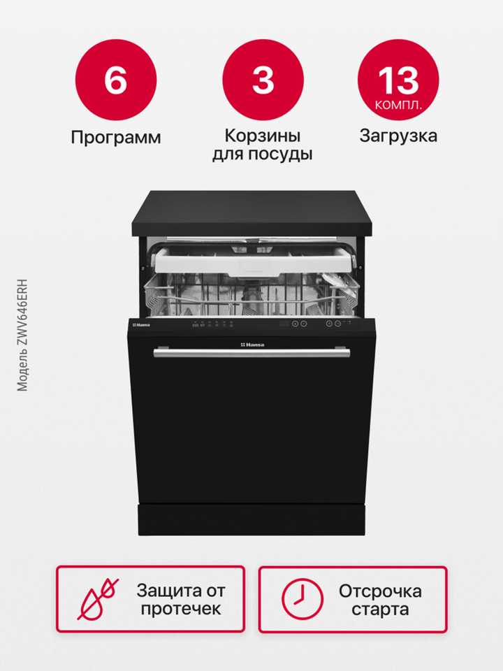 Посудомоечная машина Hansa ZWV646ERH