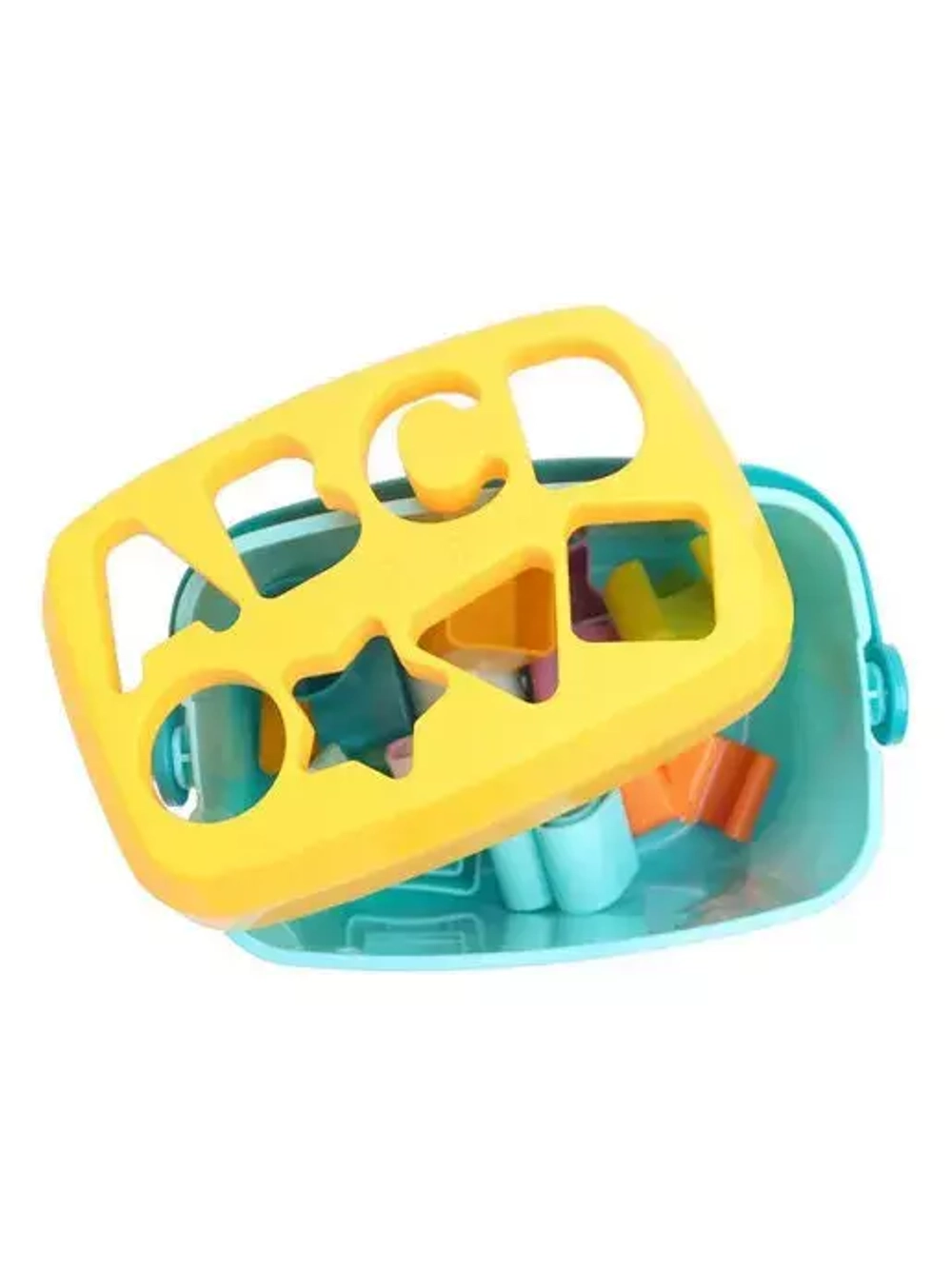 HUANGER Игрушка развивающая Ведерко-сортер 13,5*10,5*18 см