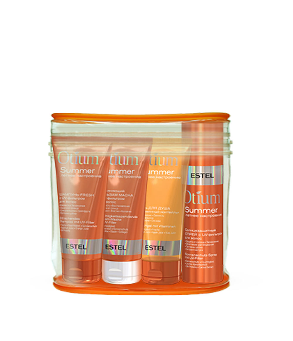 Набор в косметичке "Лето с собой" OTIUM SUMMER