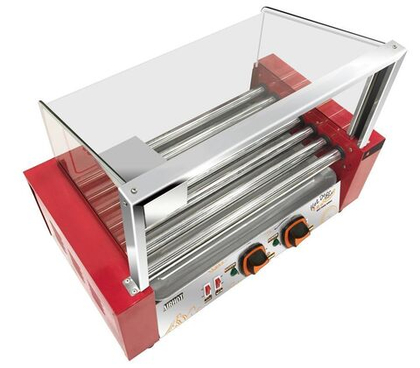 ГРИЛЬ РОЛИКОВЫЙ AIRHOT RG-7S с защитным экраном