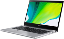 Ноутбук Acer Spin 3 SP314-54N-58C3 14;(1920x1080)IPS/ i5-1035G4(1.1ГГц)/ 8Гб/ 256Gb SSD/ UHD Graphics/ Win10 Pro/ Серебристый NX.HQ7ER.002