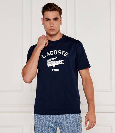 Футболка Lacoste - темно-синий(TH2733)