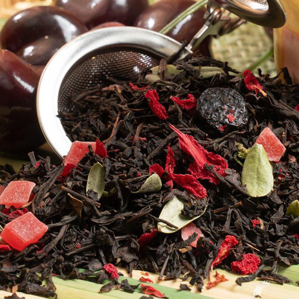 Черный чай Сладкая черешня РЧК 500г