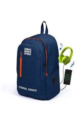 Çanta \  Сумка \ Bag CORAL HIGH SPORT SIRT ÇANTA(USB+AUX SOKETLİ) 23232