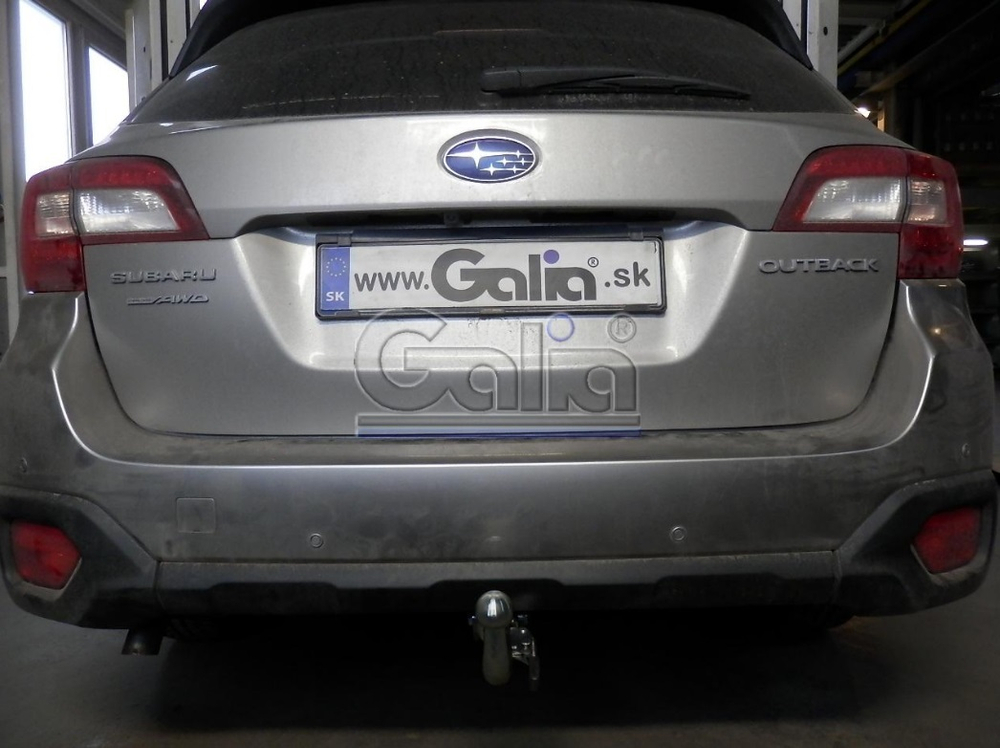 Фаркоп оцинкованный Galia S116C для Subaru Outback 2015-(паспорт и сертификат в комплекте)(без электрики)