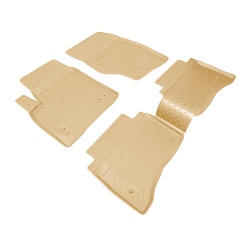 Ковры в салон Norplast/Unidec для Porsche Cayenne (2002-2010)Полиуретан,Бежевый, арт.NPL-Po-66-31-B