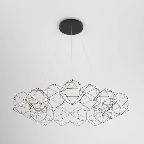 Подвесной светодиодный светильник Uma 90169/15 черный жемчуг