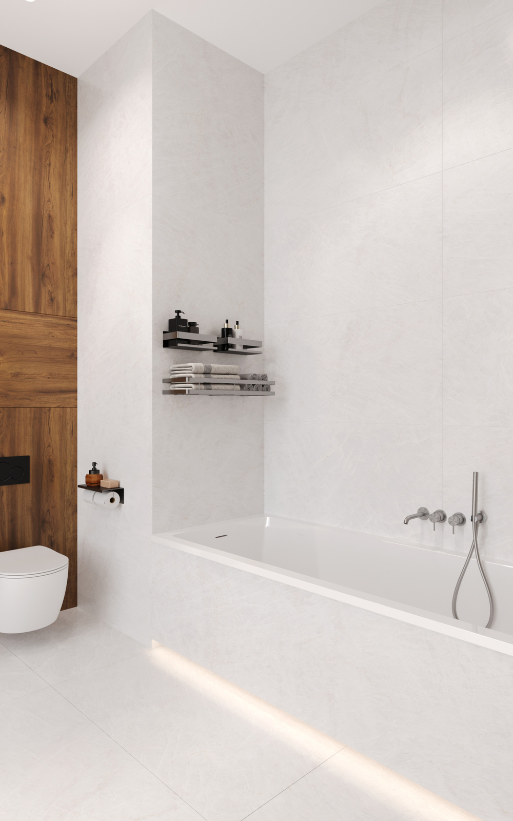 Staro Luna Rossa Arctic Bianco Satin 60x120