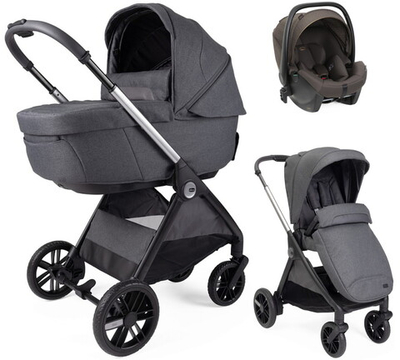 Коляска Chicco Bellagio 3 в 1 с автокреслом Kory Plus Bronze Lizard Re_lux Black Satin