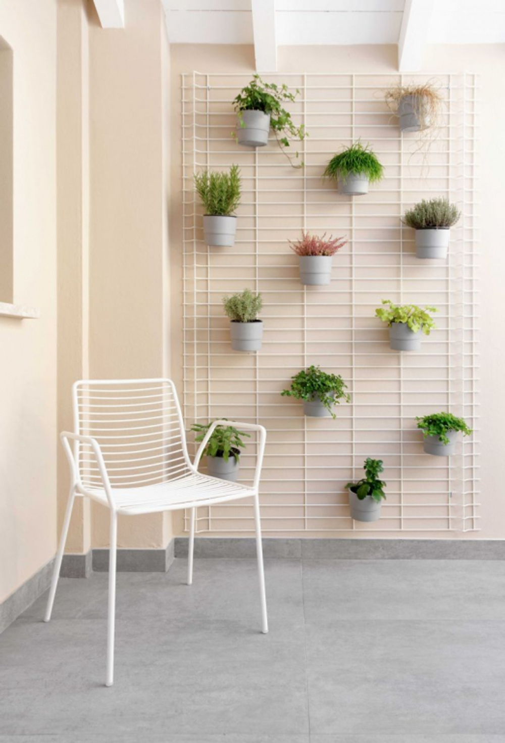 Кресло металлическое Scab Design Summer, белый