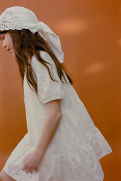 ZARA ВЫШИТОЕ ПЛАТЬЕ, ЭКРЮ