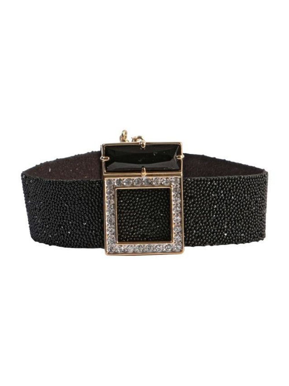 "Галия" браслет в золотом покрытии из коллекции "Черная икра" от Jenavi