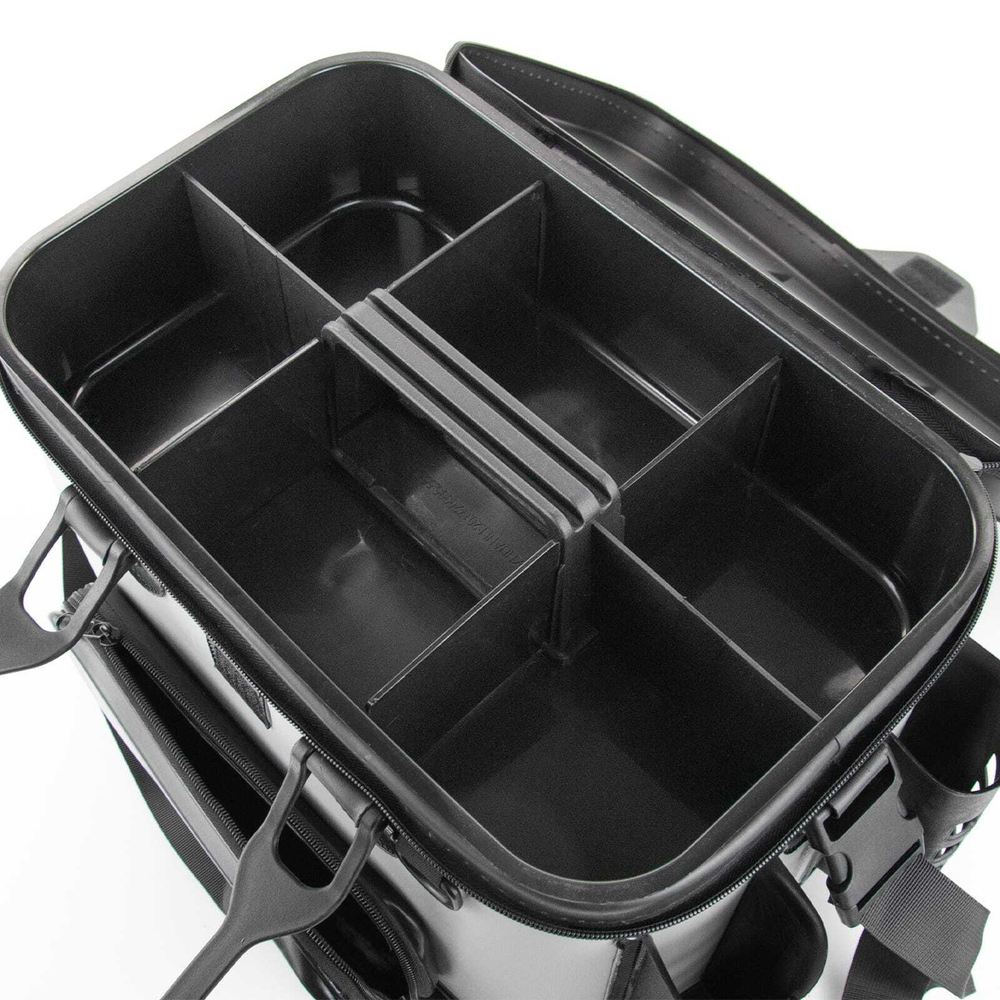 Сумка для рыбы жесткая, средняя (40см), Серый