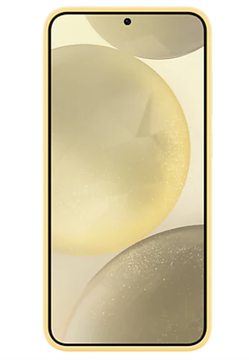 Чехол-накладка Silicone Case S24+ ( Желтый)