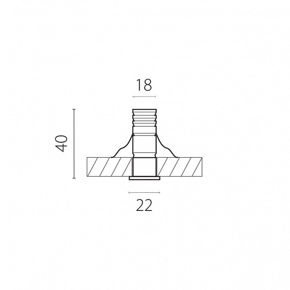 Встраиваемый светильник Lightstar Mobi 032017