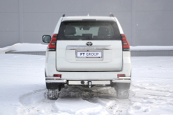 Фаркоп с унив. электрикой Smart, съемный квадрат, с НЕРЖ накладкой TOYOTA LC PRADO 150 2009-, LEXUS GX 460 2010-2013 (паспорт и сертификат) ПТ ГРУПП.TPR-09-991124.00