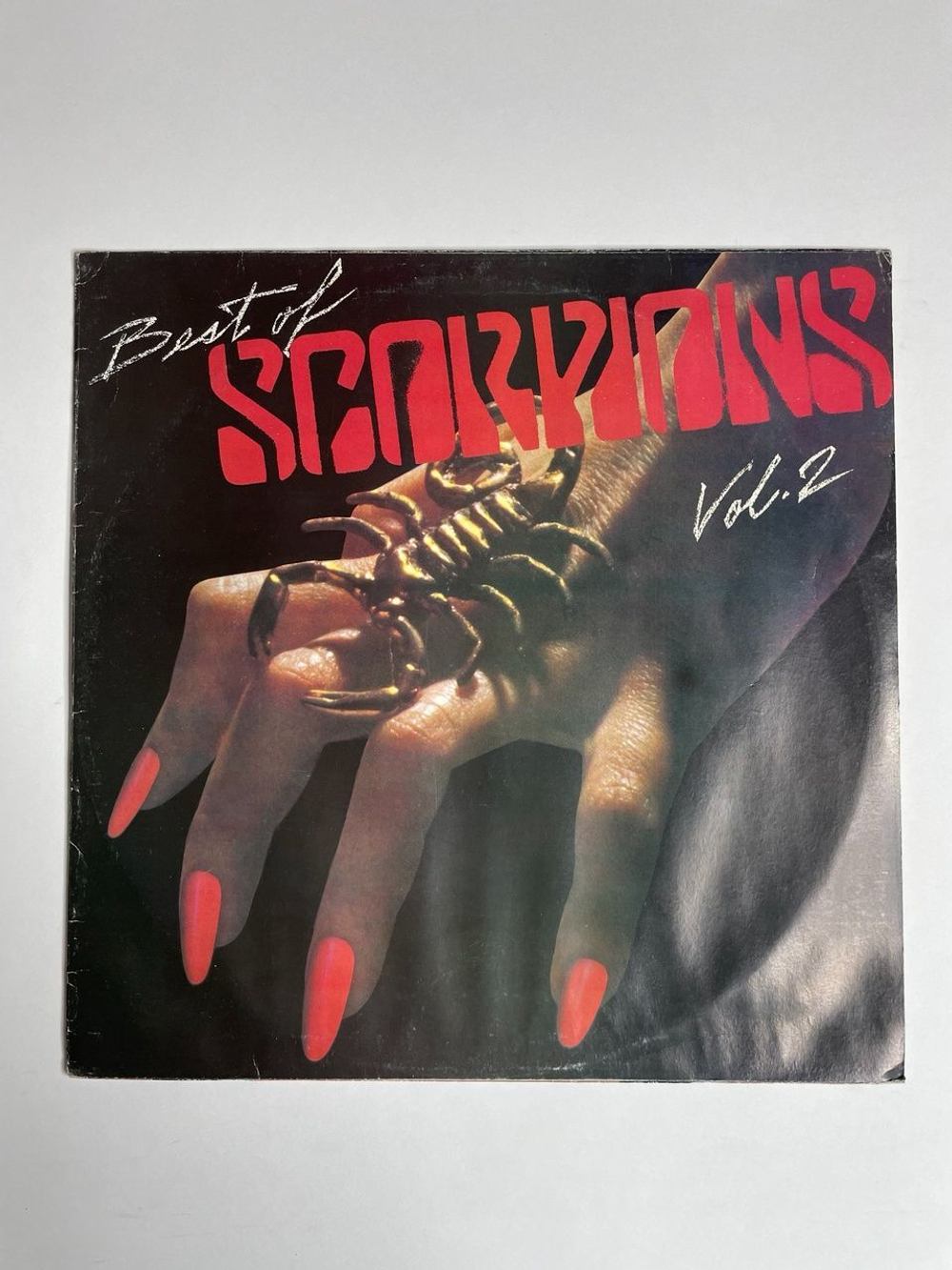 Винтажная виниловая пластинка LP Best Of Scorpions, Vol. 2 (СССР 1991)