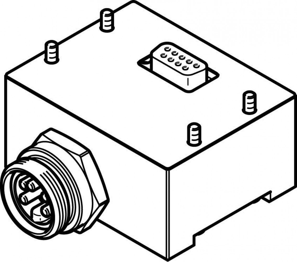 CPX-AB-1-7/8-DN Плита для блочного монтажа