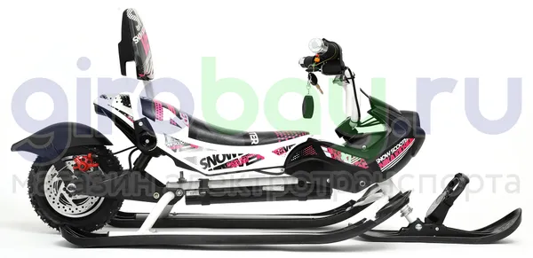 Детский электроснегокат SIMPLY GO-RACE (Белый) фото №1