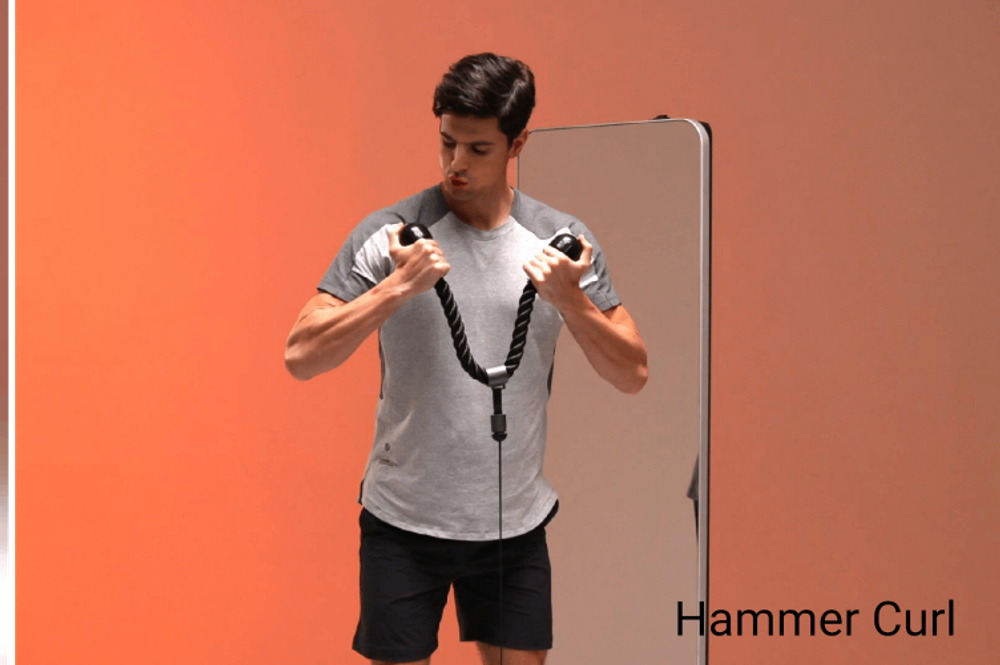 Функциональный тренажер с интерактивным зеркальным дисплеем Splan E+