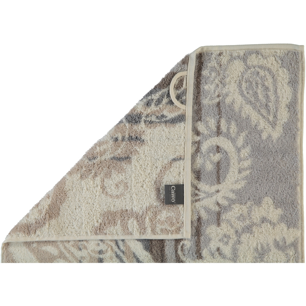 Полотенце 80х150 Cawo Noblesse 1067 Paisley серое