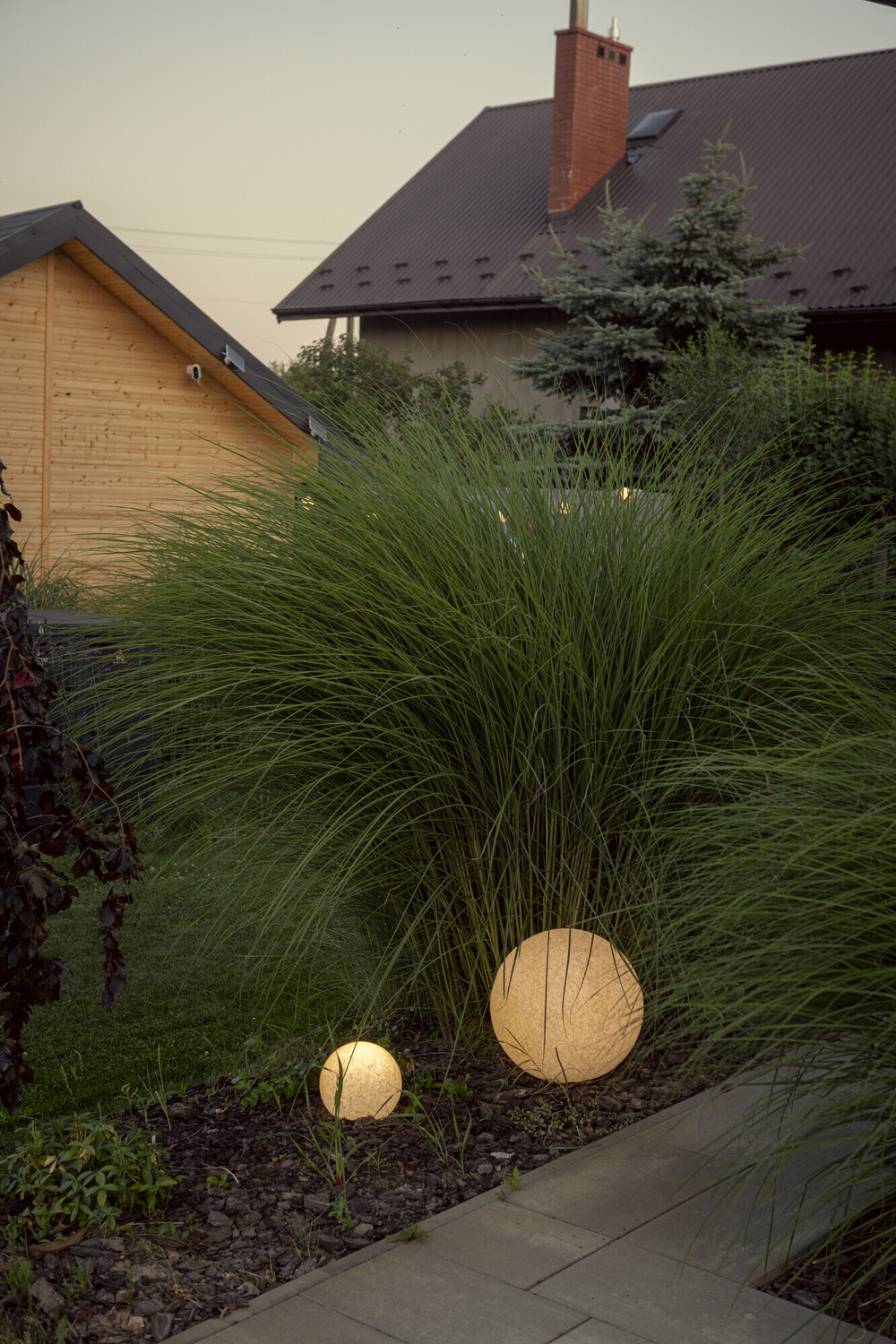 Садовый светильник со сменным источником света STONO 390 N