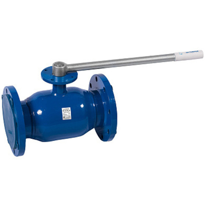 Кран шаровой цельносв. TEMPER 11с67п 293 фланец 125 (PN16) полн.