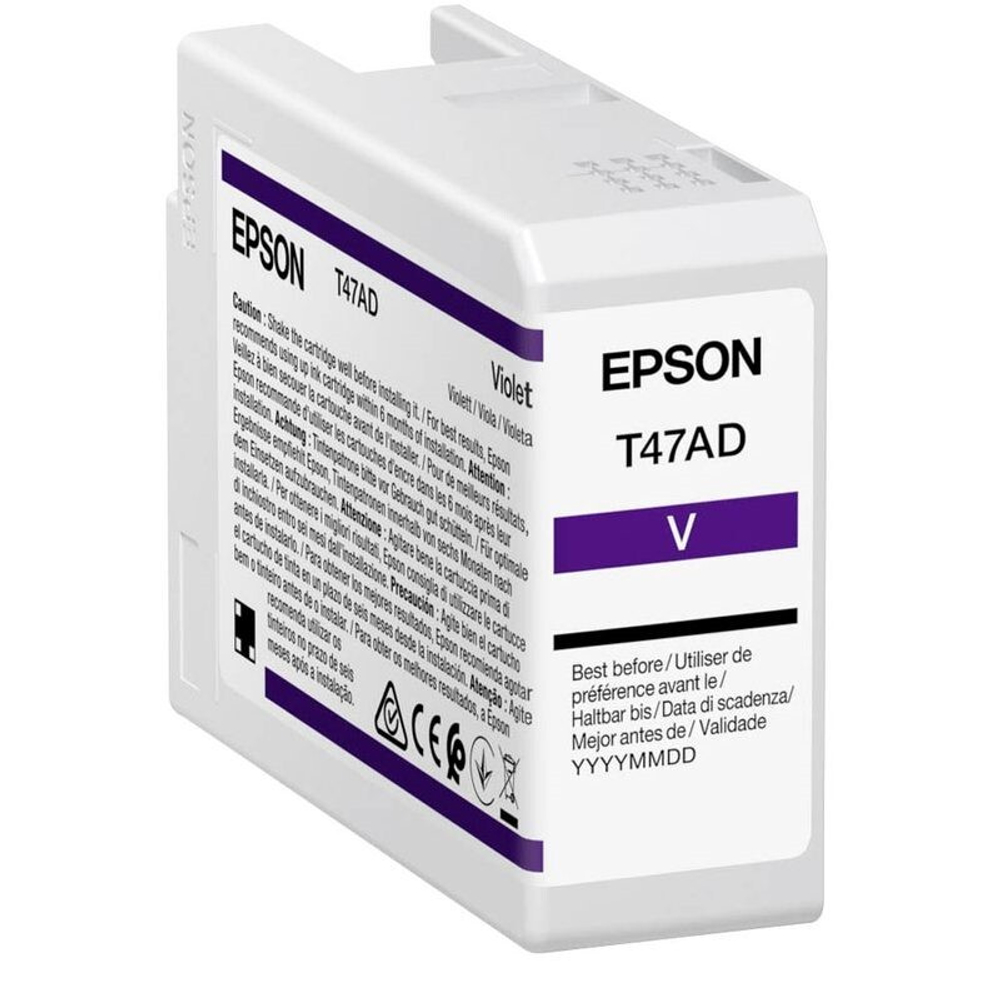 Картридж EPSON T47A (C13T47AD00) для SC-P900 фиолетовый