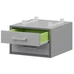 Тумба подвесная для столов на м/каркасе гл.600 мм АМТ2-02.60  432x470x296 Арго-М