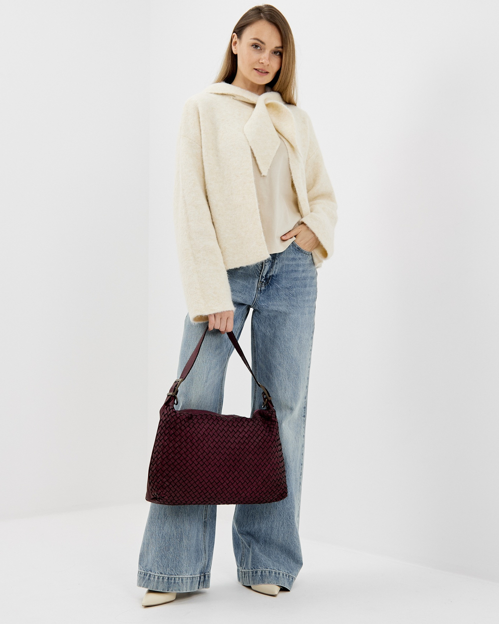 Сумка 573 11 бордовый