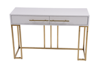 Стол-консоль Ist Casa Альма, 120х40х78 см, белый глянцевый