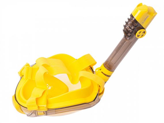 Маска полнолицевая Sargan Галактика премиум прозрачная/желтая/желтая