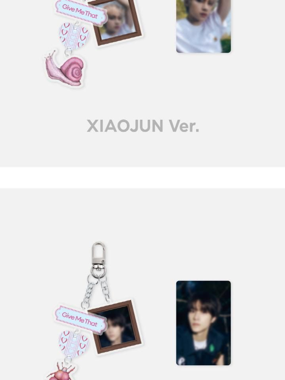 товары WAYV - GIVE ME THAT MD ACRYLIC PHOTO KEYRING