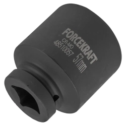 Головка ударная глубокая 1'', 57мм (6гр.) FORCEKRAFT FK-48510057